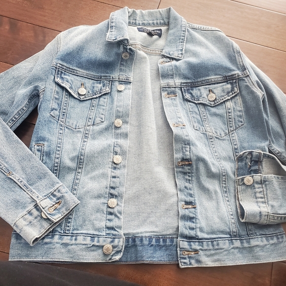 Lucky Brand Jackets & Blazers - Lucky Brand Light Blue Jean Jacket Size  Small